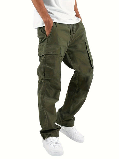 Pantalon Homme Cargo en Coton Respirant et Confortable