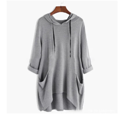 Sweat Capuche Femme Confort avec Poche pour Femme Décontractée - PanierRoyale