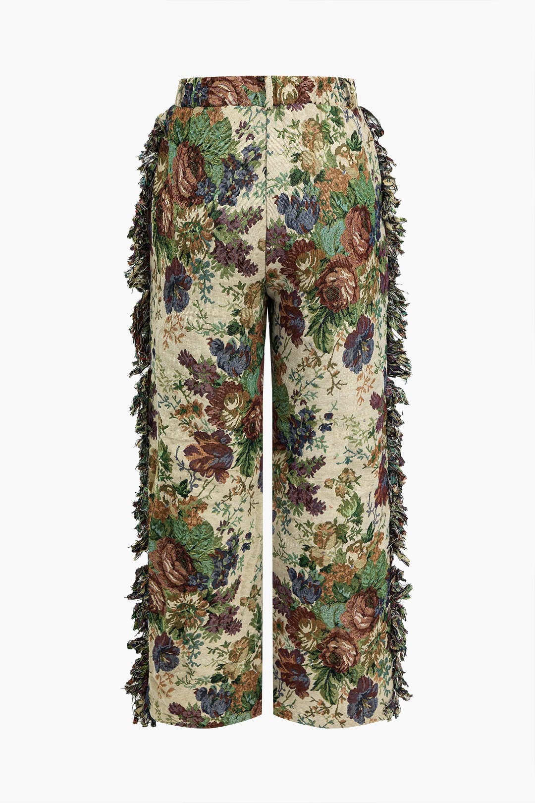 Maillot de Bain Bustier et Pantalon de Plage Brodé