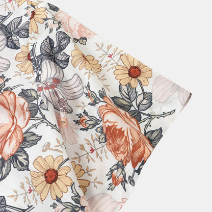 Chemise Homme Courte Manche imprimée Fleur de Printemps