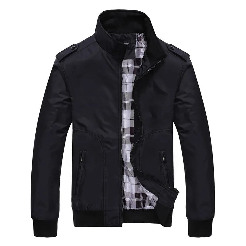 Veste Homme Élégant en Polyester Léger et Respirant