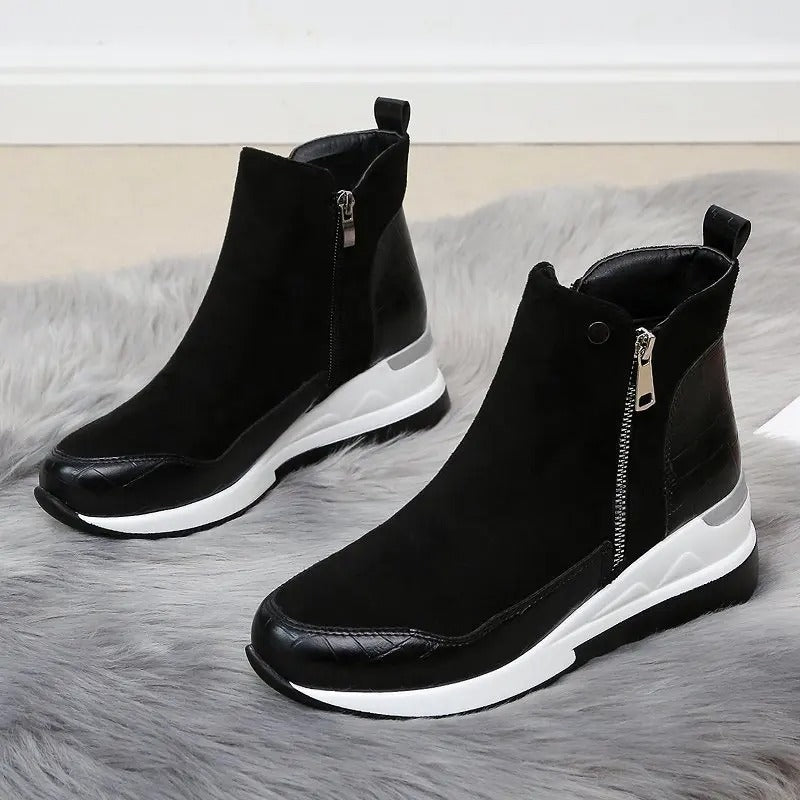 Bottines Femmes Talons Hauts Confortables et Chic