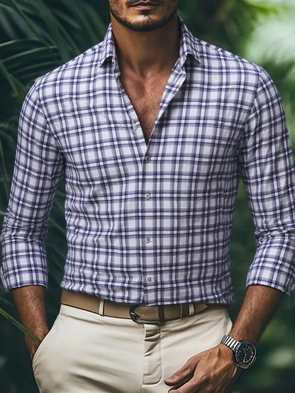 Chemise Flanelle Douce et Chaude pour Homme
