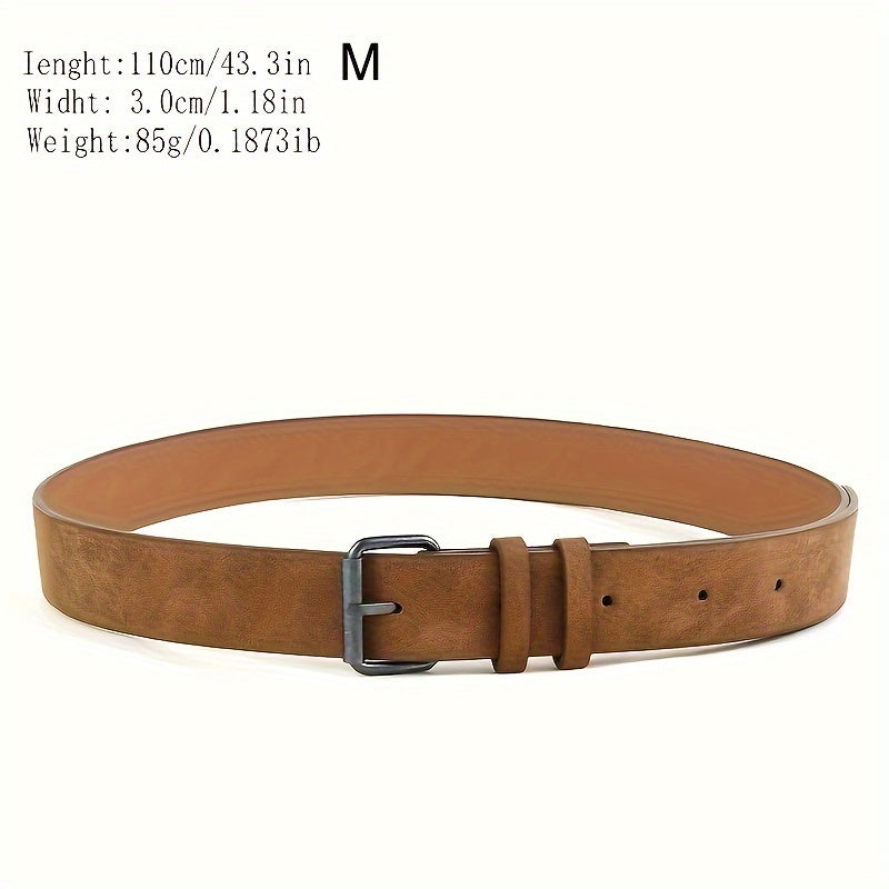 Ceinture Homme Cuir PU Style Rétro