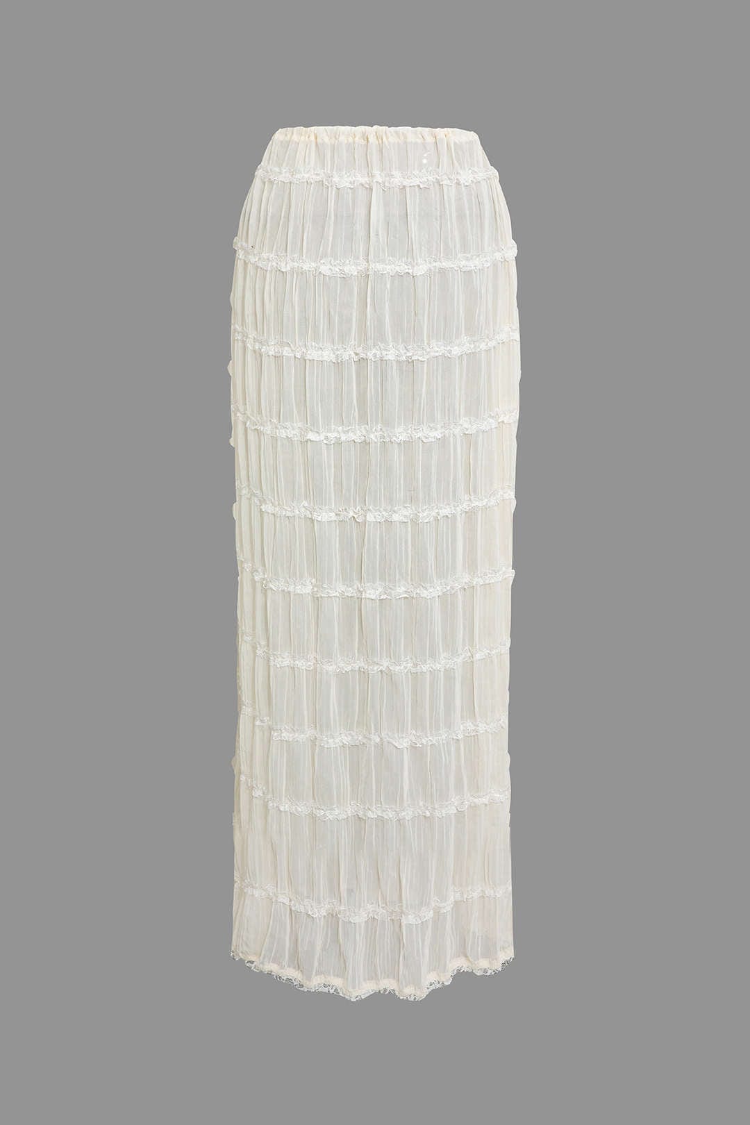 Robe de soirée deux pièces plissée élégante