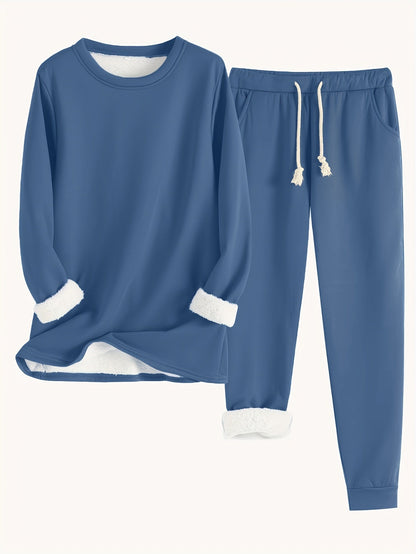 Ensemble Hiver Femme Décontracté Doux