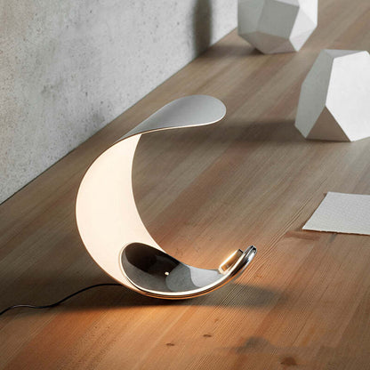 Lampe de Table LED Design en Forme de Croissant