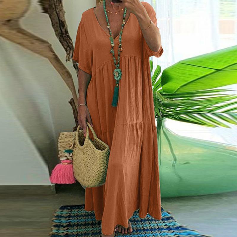 Robe Plage Longue et Légère pour Été