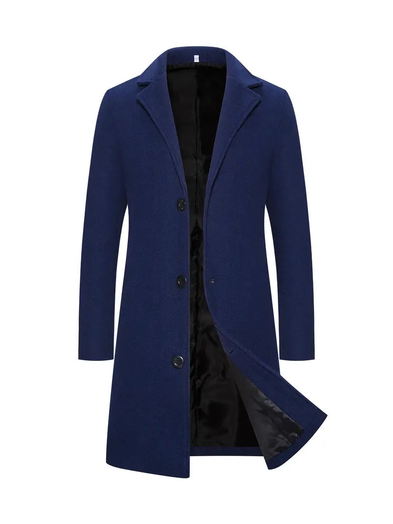Trench-coat Classique pour Homme avec Ceinture