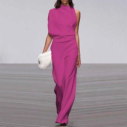 Robe Décontractée Épaule Découverte Chic pour Femme
