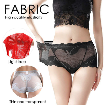 Culotte Femme Dentelle Douce Confort Léger Coupe Classique