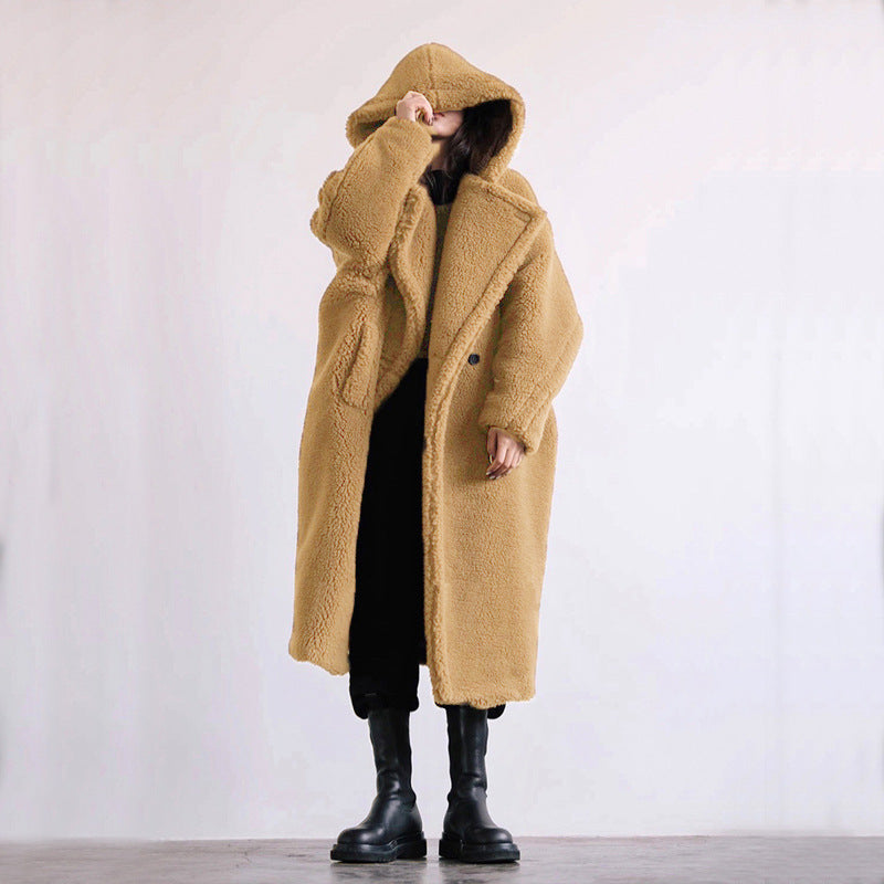 Manteau Femme Hiver Chaud et Confortable à Fermeture Éclair