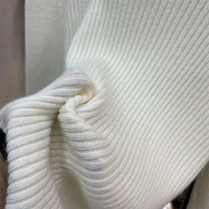 Pull à Col Roulé Femme Classique