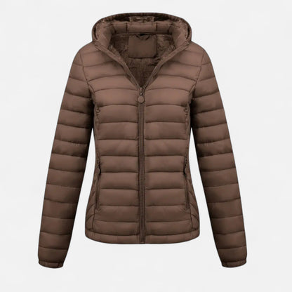 Veste Hiver Femme Doublée Noir Polaire