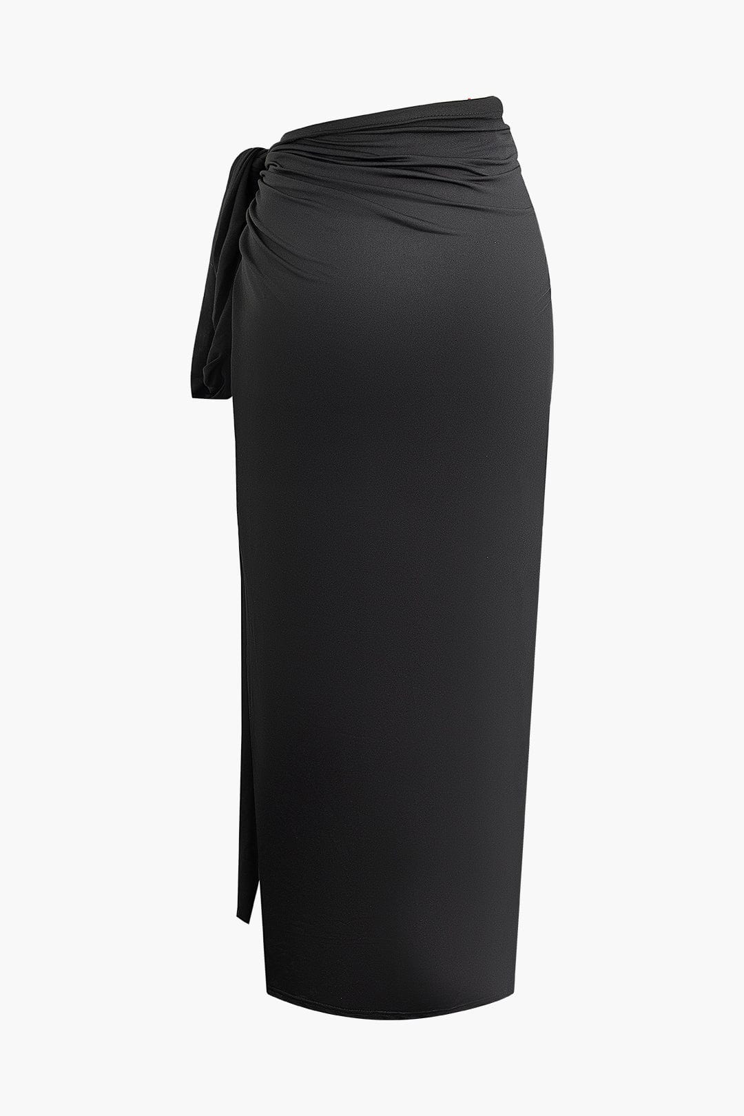 Robe de Soirée Élegant Manche Asymétrique Longue