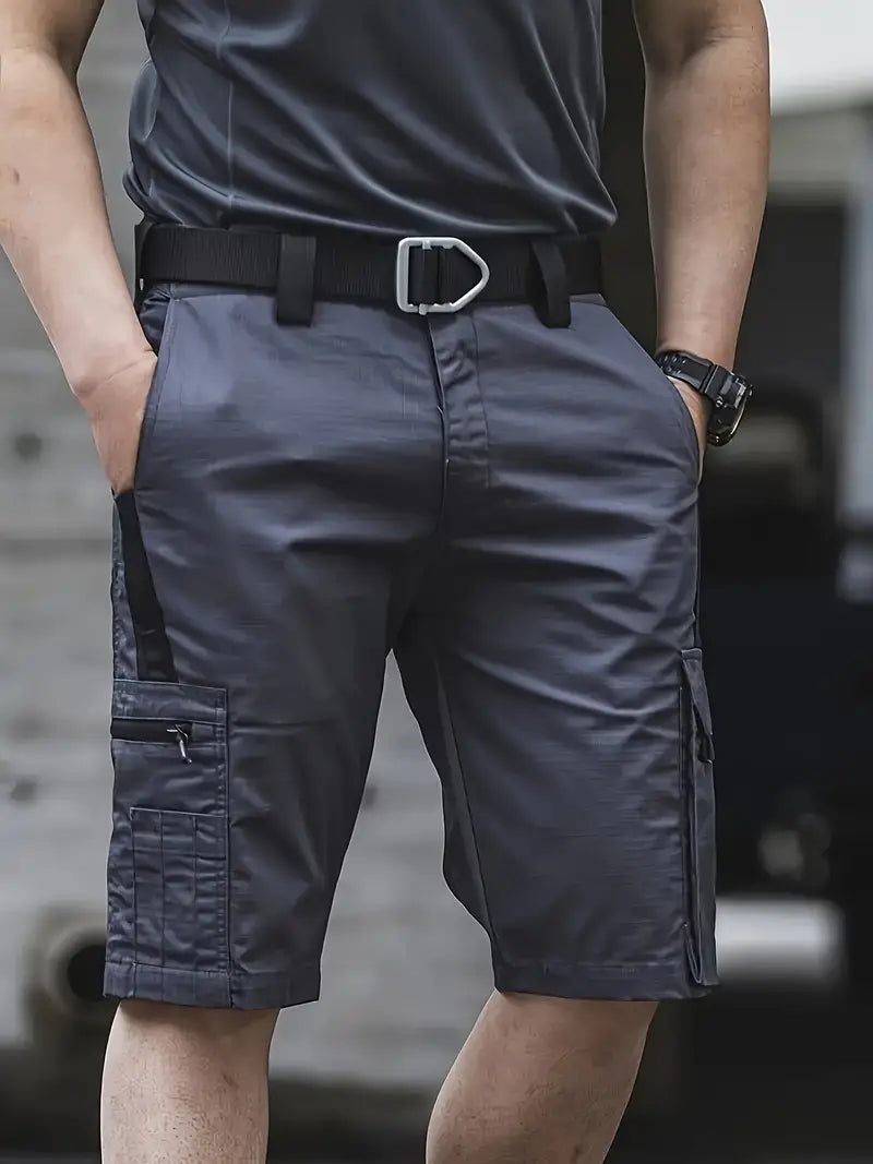 Shorts Cargo Homme Multipoches pour Randonnée - BerlinGlamour