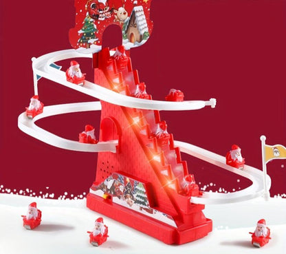 Figurines de Noël Animées Pères Noël Drôles en Mouvement