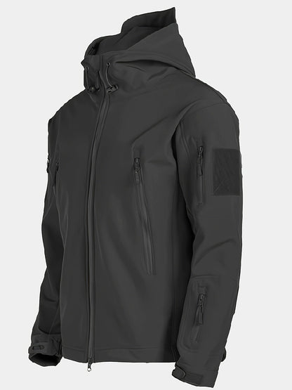 Veste à capuche homme décontractée zippée sport