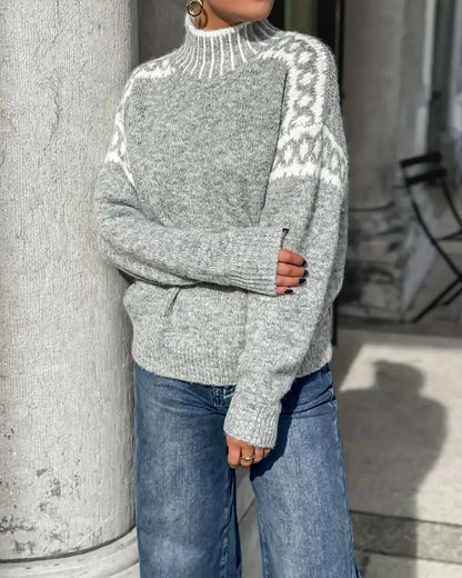 Pull Femme Hiver Chaud et Confortable