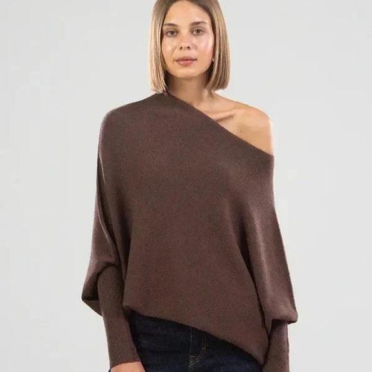 Pull Oversize Col Rond Confortable