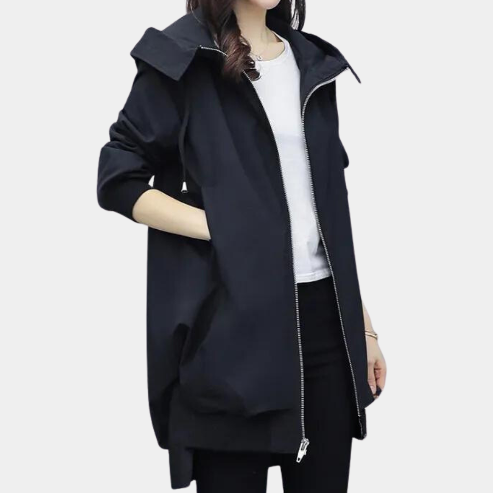 CLEMENTINE - Veste Longue Moderne pour Femmes
