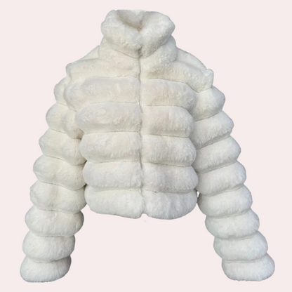 JESSICA - Manteau en Fourrure Élégant pour Femmes