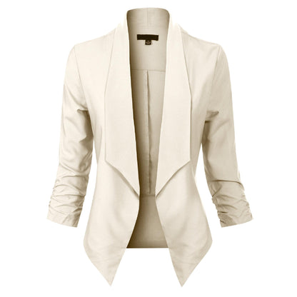 Blazer femme manches longues élégant