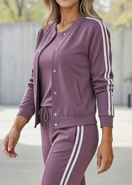 Ensemble Femme Sport Chic Confort Pantalon et Veste