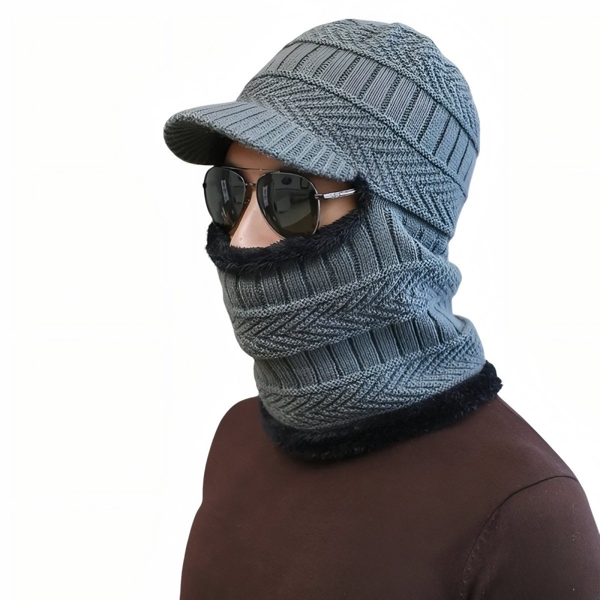 Parka Hiver Étanche avec Capuchon Réglable