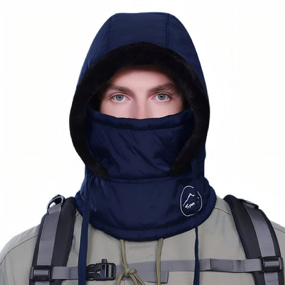 Cagoule Hiver Imperméable et Chaude pour Femme et Homme