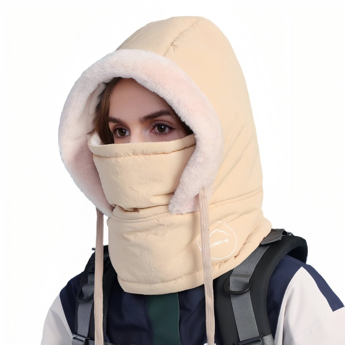 Cagoule Hiver Imperméable et Chaude pour Femme et Homme