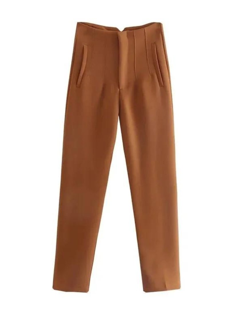 Pantalon Taille Élégante pour Femme