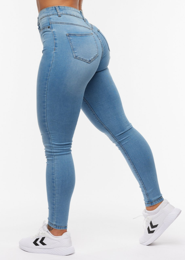 Jean Skinny Femme Taille Haute Chic et Élégant