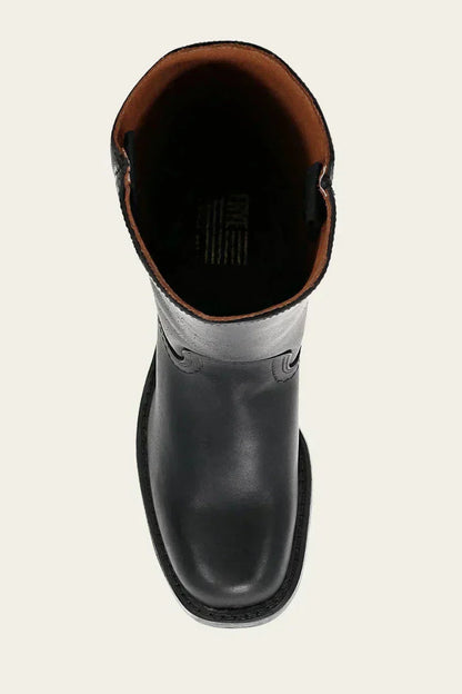 Bottes Femmes Western à Talon Bloc Cuir