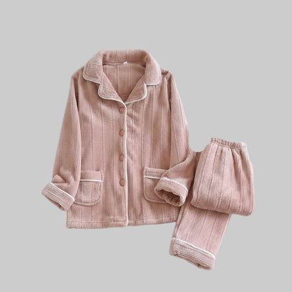 Pyjama Femme Doux et Confortable à Fermeture Éclair