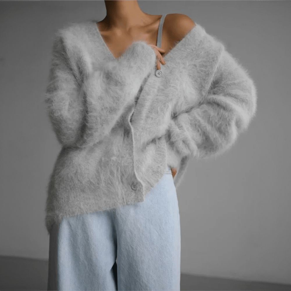 Cardigan Femme Chic Manches Longues pour Hiver