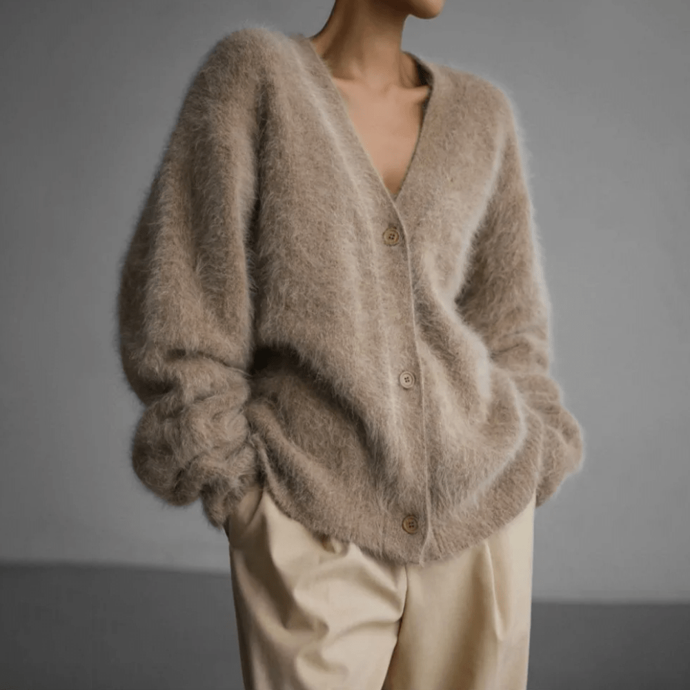 Cardigan Femme Chic Manches Longues pour Hiver