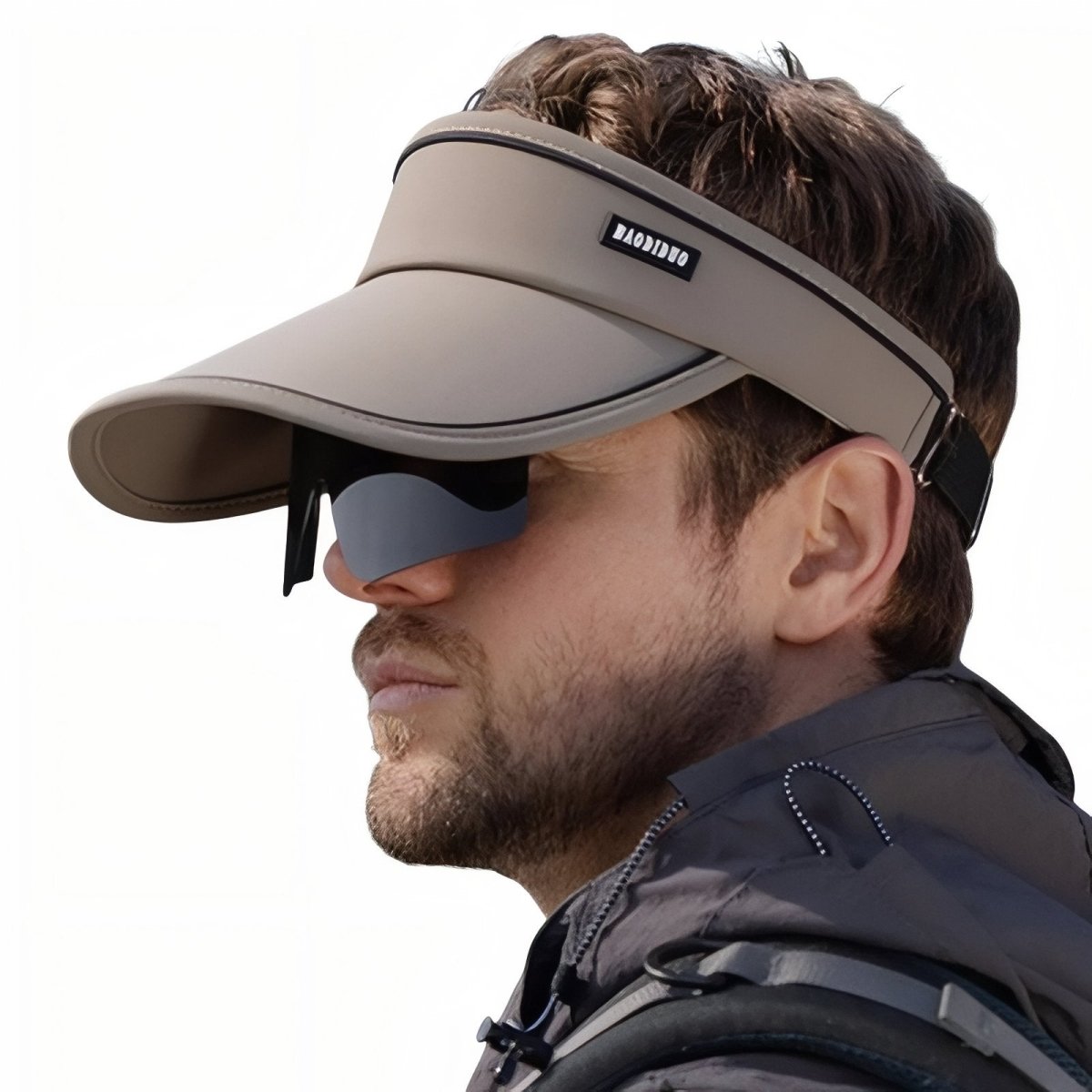 Casquette de Sport avec Visière et Lunettes de Soleil Polarisiert