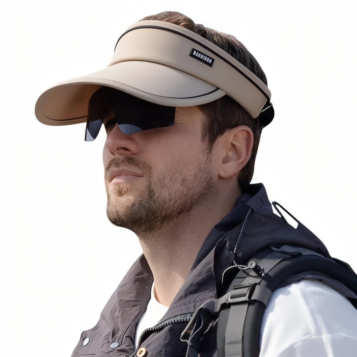 Casquette de Sport avec Visière et Lunettes de Soleil Intégrées