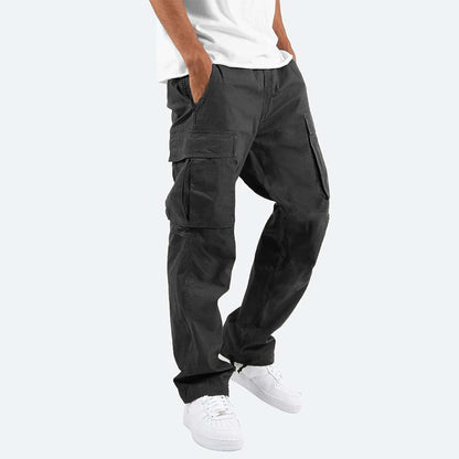 Pantalon Homme Cargo Confort avec Poches Multi - PanierRoyale