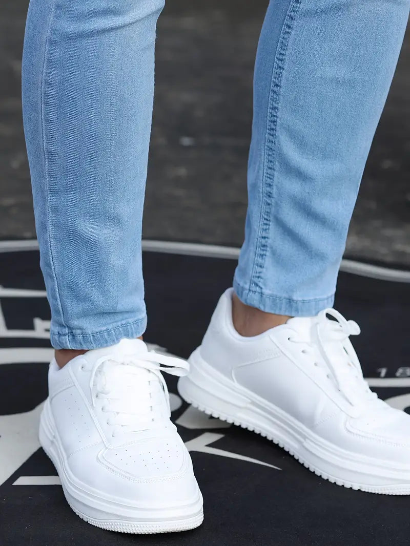Jeans Slim Homme Élastique Denim Foncé