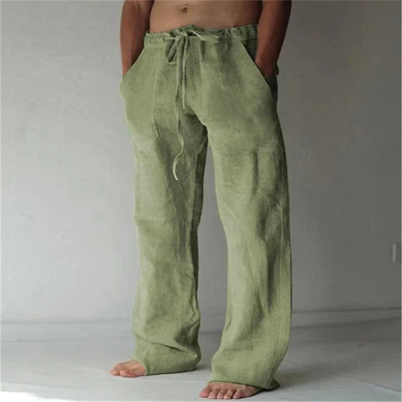 Pantalon Jean Détente avec Poches Latérales