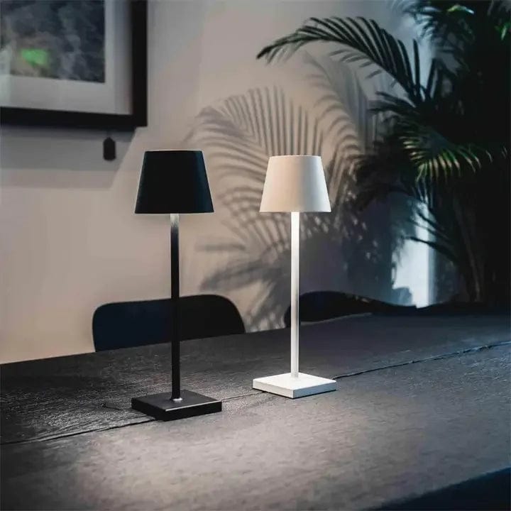 Lampe Bureau Design Noir et Blanc - PanierRoyale