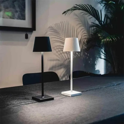 Lampe Bureau Design Noir et Blanc - PanierRoyale