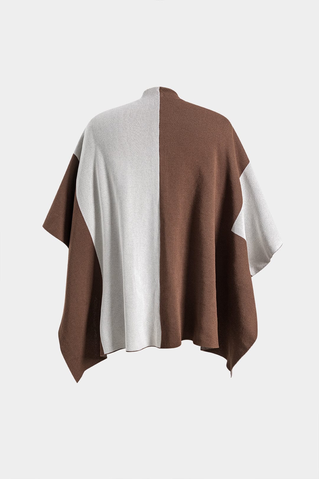 Ensemble Élégant Tricot Cape et Pantalon Large