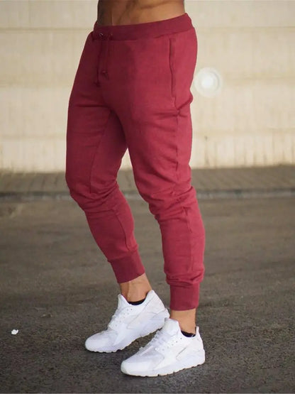 Pantalon de jogging homme élastique avec cordons de serrage