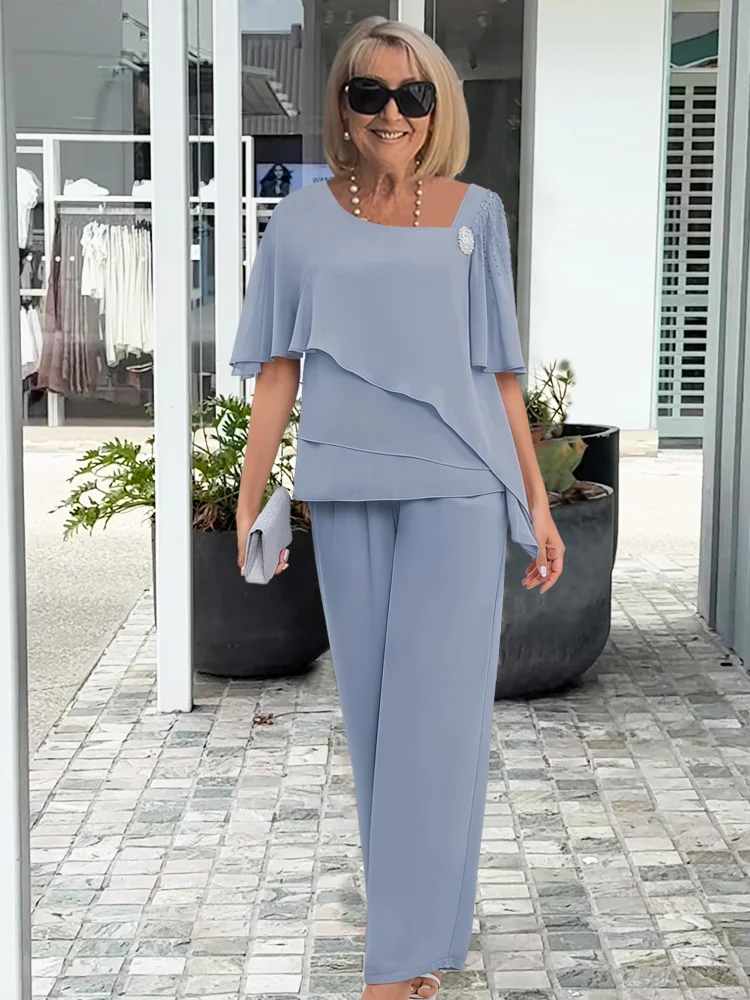 Robe Été Femmes Élégante Ensemble Chic - BerlinGlamour