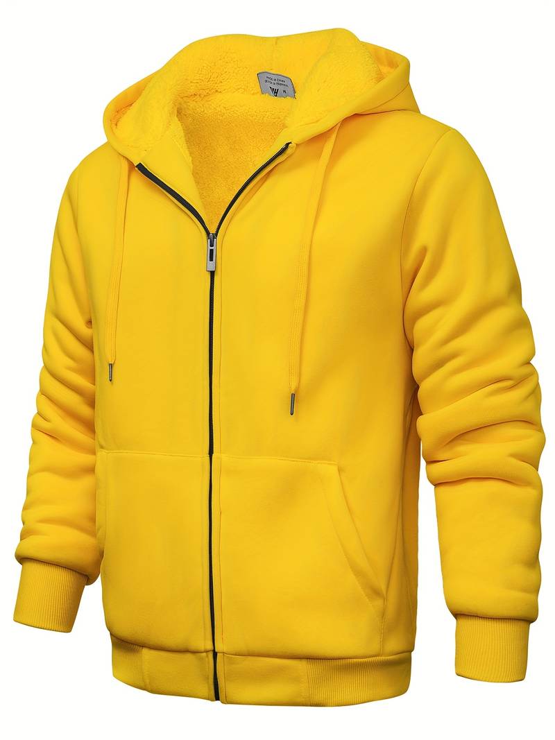 Sweat à Capuche Zippé Confort pour Homme au Quotidien
