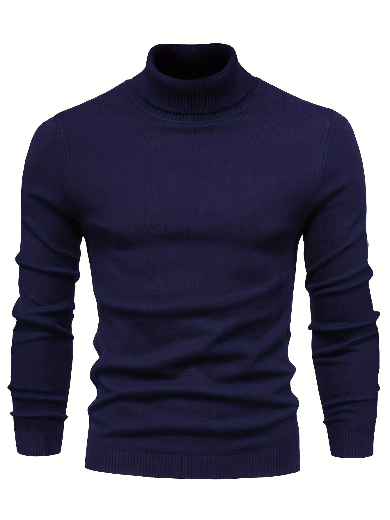 Pull Homme Slim Fit Gris Cachemire Chaud