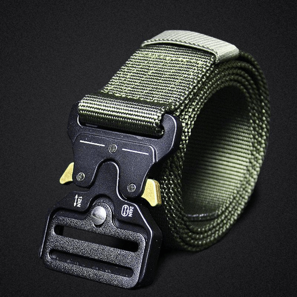 Ceinture Militaire Réglable Éclair en Nylon